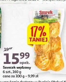 Auchan Ser wędzony smrek oferta