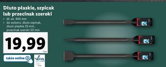 Lidl Dłuto szpicak parkside oferta