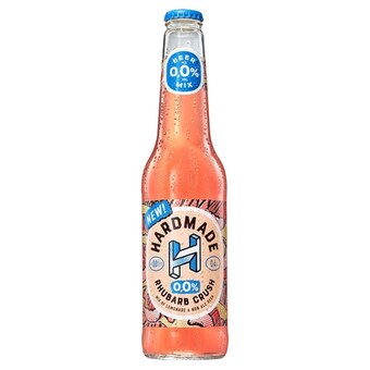 Eurocash Hardmade rhubarb crush piwo bezalkoholowe z lemoniadą o smaku cytryny i rabarbaru 400 ml oferta