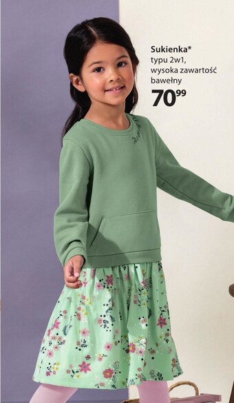 NKD Sukienka dziewczęca nkd oferta