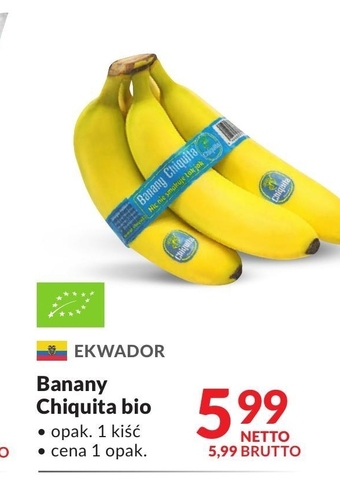 Makro Banany chiquita oferta