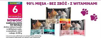 Dealz Karma dla kota kurczak + cielęcina pet republic oferta