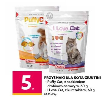 Dealz Przysmak dla kota i love cat giuntini crancy oferta