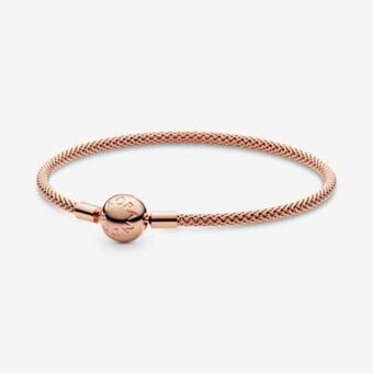 Bransoletka mesh pandora moments