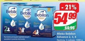 Dino Mleko 3 bebilon advance oferta