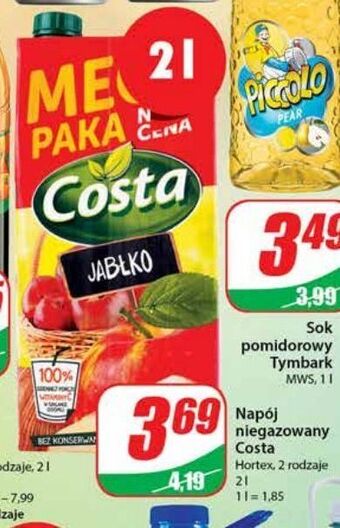 Dino Napój jabłko costa oferta