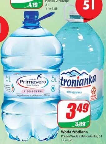 Dino Woda niegazowana ustronianka oferta