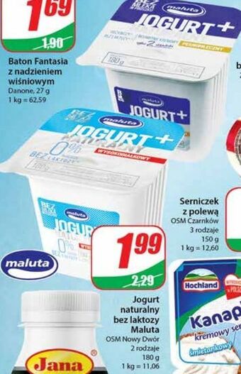 Dino Jogurt naturalny wysokobiałkowy maluta oferta