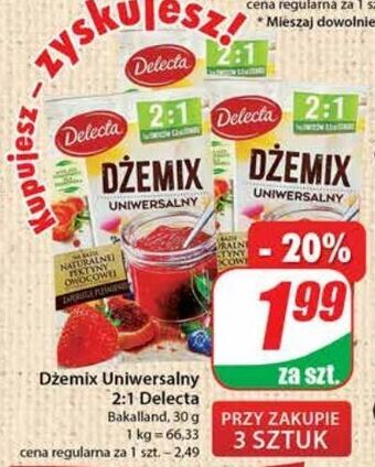 Dino Dżemix uniwerslany 3:1 delecta oferta
