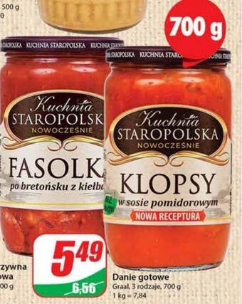 Dino Fasolka po bretońsku z kiełbasą kuchnia staropolska oferta