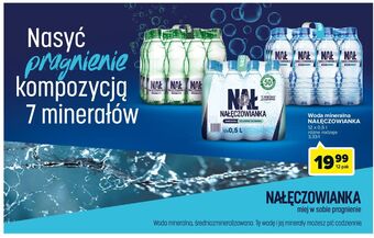 Carrefour Woda delikatnie gazowana nałęczowianka oferta