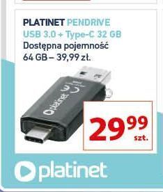 Auchan Pendrive 32 gb platinet oferta