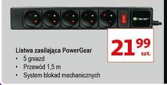 Auchan Listwa power gear 1.5 m tracer oferta