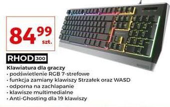 Auchan Klawiatura rhod 300 nkd-1528 genesis oferta