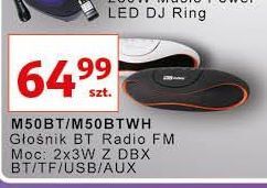 Auchan Głośnik z radiem m-50bt/fm czarny emmerson oferta