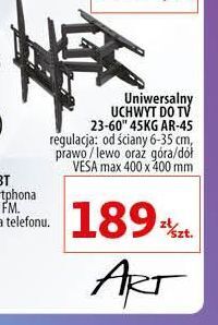 Auchan Uchwyt do tv 23-60 cali 45 kg ar-45 art oferta