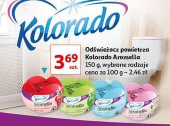 Auchan Odświeżacz powietrza gardenia kolorado aromella oferta