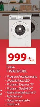 Auchan Pralka twac610dl amica oferta