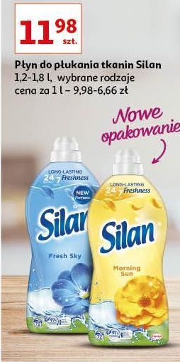 Auchan Płyn do płukania morning sun silan classic oferta
