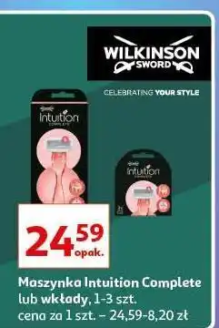 Auchan Wkłady do maszynki wilkinson intuition complete oferta