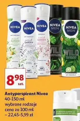 Auchan Dezodorant cherry blossom & red berries nivea miracle garden oferta