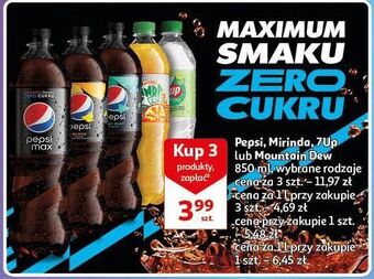Auchan Napój pepsi max oferta