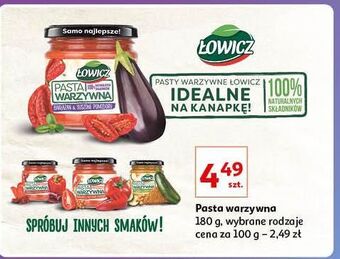 Auchan Pasta warzywna z bakłażanem i suszonymi pomidorami łowicz oferta
