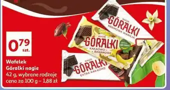 Wafelek waniliowy góralki nagie
