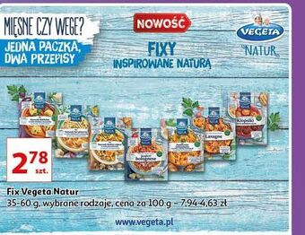 Auchan Przyprawa do spaghetti bolognese vegeta natur oferta