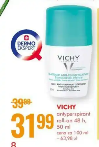 SuperPharm Vichy antyperspirant roll-on oferta