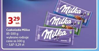 Auchan Czekolada milka alpenmilch oferta