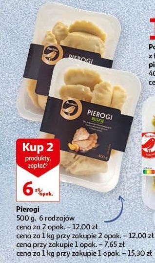 Auchan Pierogi z mięsem auchan oferta