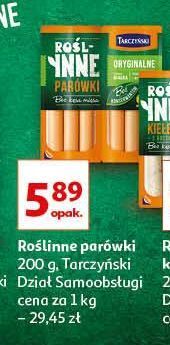 Auchan Parówki oryginalne tarczyński roślinne oferta