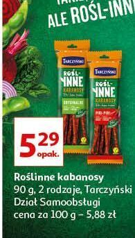 Auchan Kabanosy oryginalne tarczyński roślinne oferta