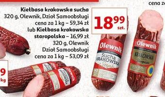 Kiełbasa krakowska sucha staropolska olewnik