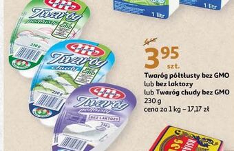 Auchan Twaróg półtłusty mlekovita oferta