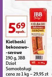 Auchan Kiełbaski bekonowo-serowe jbb bałdyga oferta