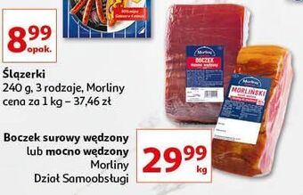 Auchan Boczek mocno wędzony morliny oferta