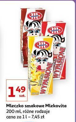 Auchan Mleko waniliowe mlekovita wypasione oferta