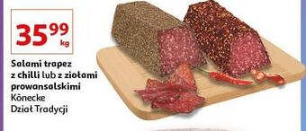 Auchan Salami trapez z ziołami prowansalskimi konecke oferta
