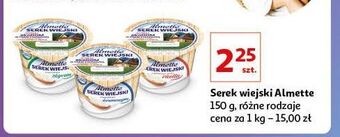 Auchan Serek wiejski z serem ricotta hochland almette oferta