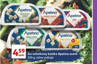 Auchan Ser feta z oliwkami arla apetina oferta