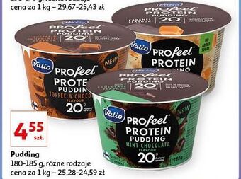 Auchan Pudding proteinowy karmelowy valio oferta