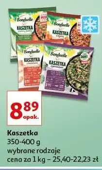 Auchan Kaszetka z zieloną fasolką bonduelle oferta