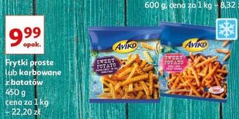 Auchan Frytki ze słodkich ziemniaków aviko oferta