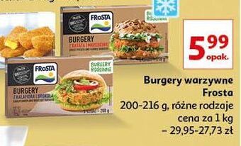 Auchan Burgery brokuł i kalafior frosta oferta