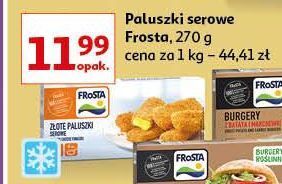 Auchan Złote paluszki serowe frosta oferta