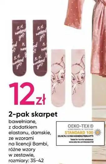 Pepco Skarpety damskie 35-42 bambi oferta