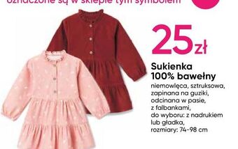 Pepco Sukienka niemowlęca 74-98 cm oferta