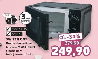 Kaufland Kuchenka mikrofalowa mw-h0201 switch on oferta